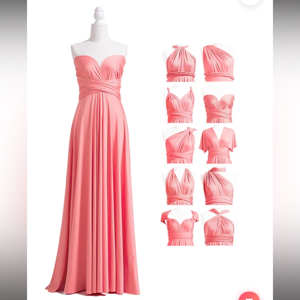 Coral Infinity Dress